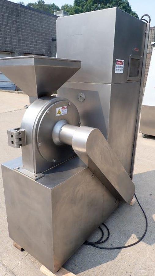 Used 300mm Pin Mill, All Stainless Steel, 10 HP