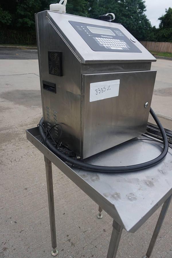 Used Matthews CX16F Continuous Inkjet Printer, SS