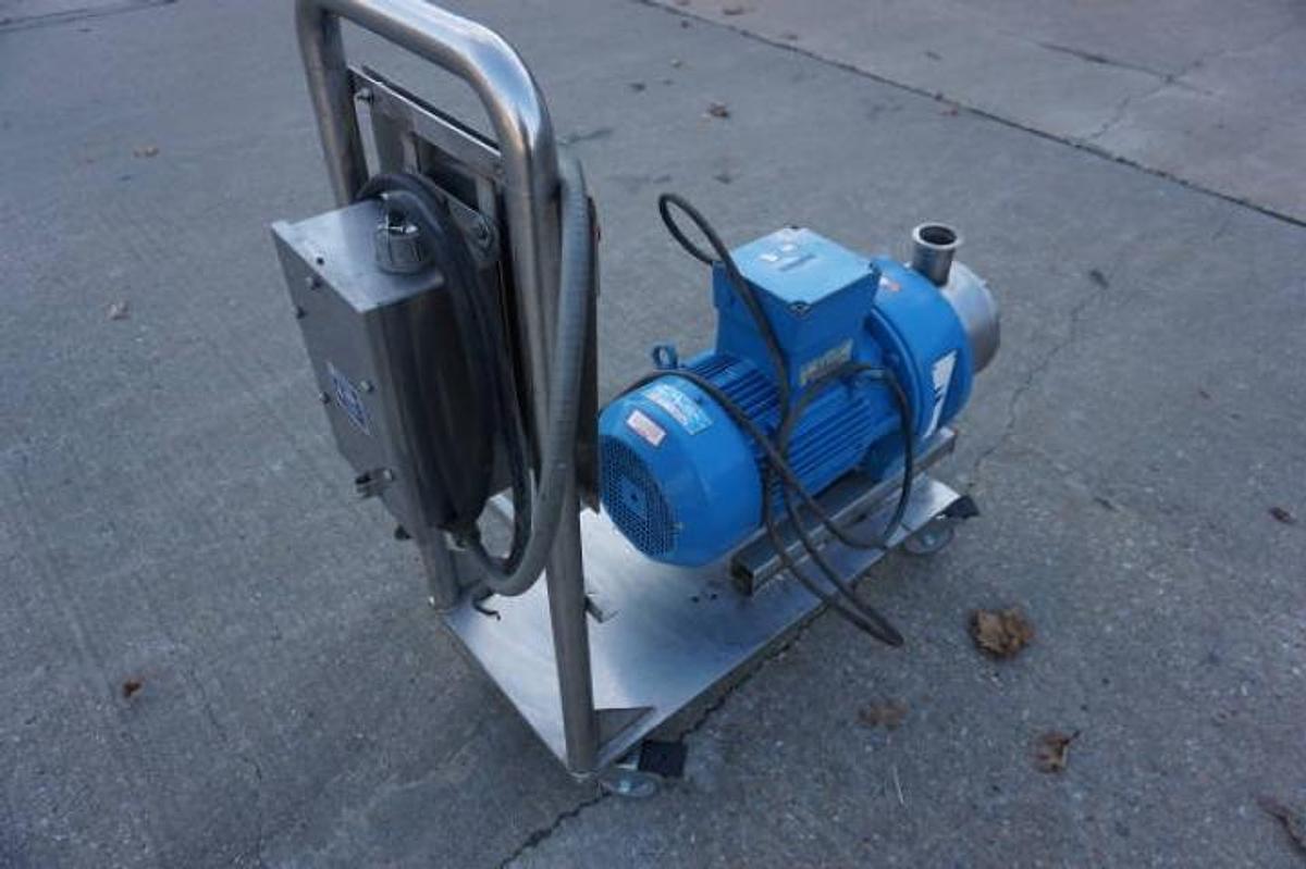 Used Silverson 450LS Stainless Inline High Shear Mixer, Portable