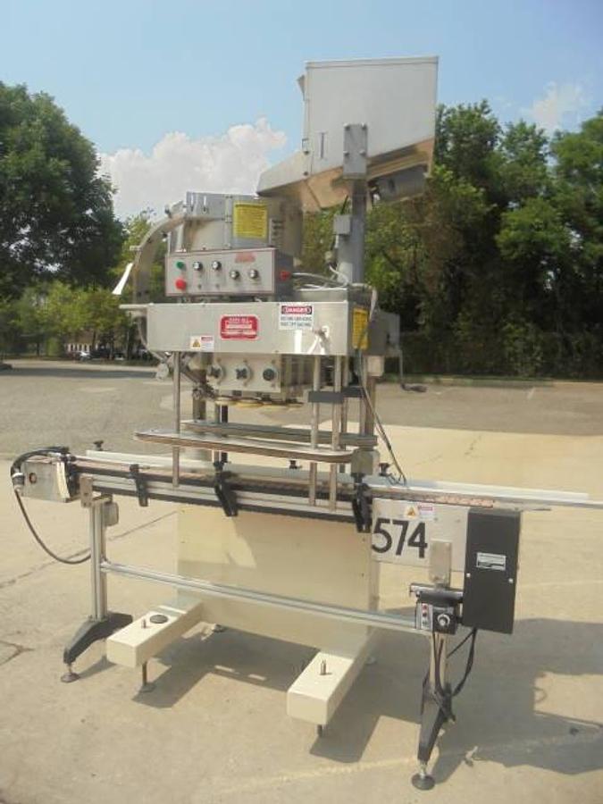 Used KAPS-ALL A6 Six  Spindle Capper, 150 Per Minute