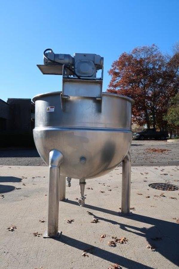 Used 200 Gallon Hamilton SS Jacketed Double Motion Kettle