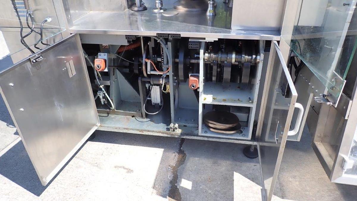 Used Kalix KX903 Hot Air Tube Filler/Sealer with Loader, 90 PM