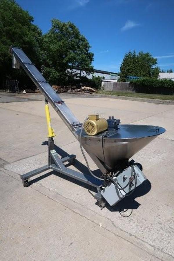 Used All Fill Model ISF Inclined Screw Conveying System, Portable