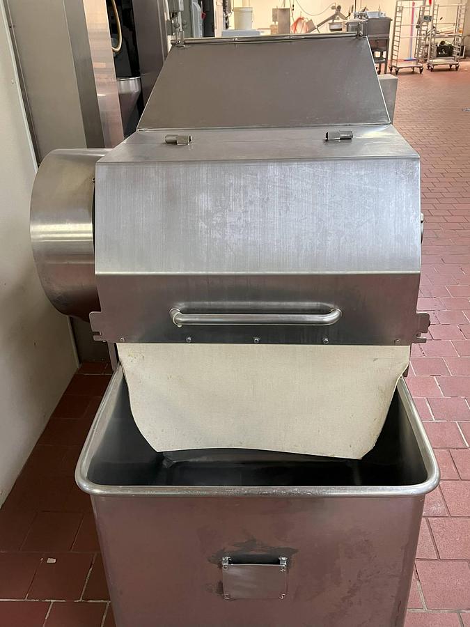 Used MPBS Frozen Block Chipper/Flaker, SS front-mounted digital control pad