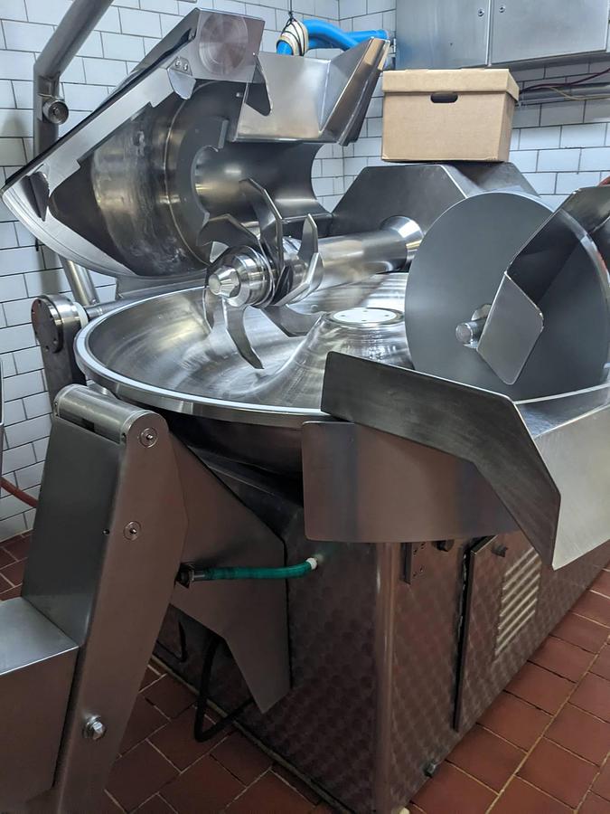 Used Vall 225 Liter SS Bowl Chopper/Cutter, Food Use