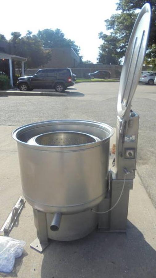 Used Bock FP-90 Food Processing Basket Centrifuge, 5 HP–
