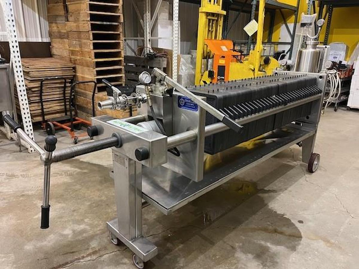Used Kombi & Lees Plate and Frame Wine Filter Press
