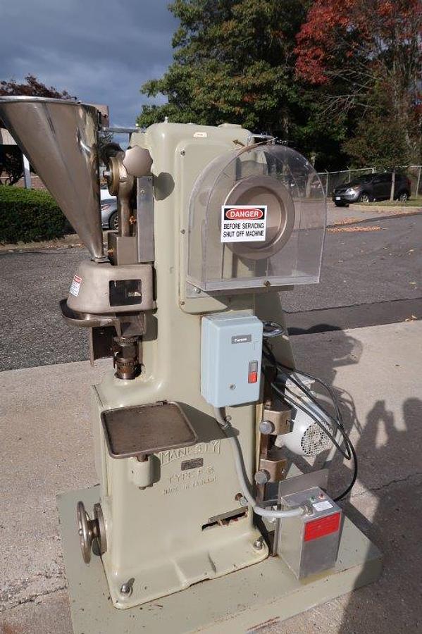 Used Manesty F3 Single Punch Tablet Press, 85 Per Minute