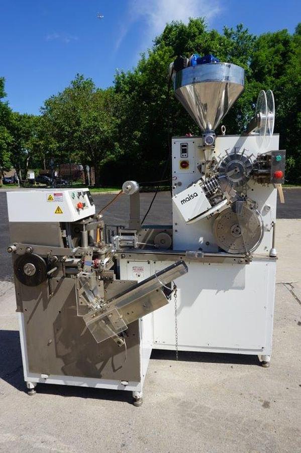 Used Maisa EC12Y/C Tea Bagger, 110 Per Minute