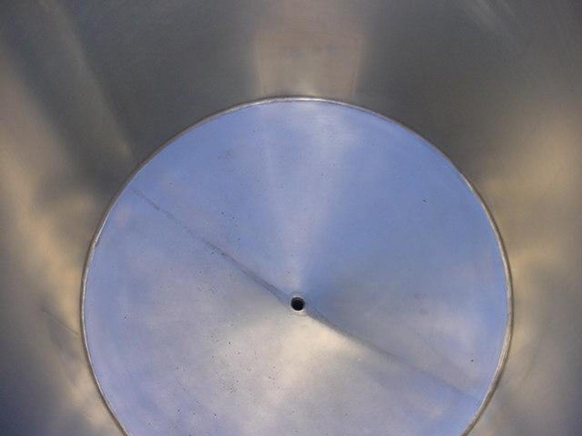 Used 60 Gallon B & G Stainless Steel Pressure Tank, Cone Bottom