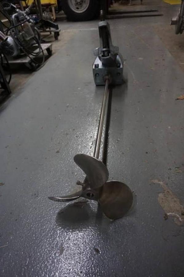 Used Lightnin Air Operated Clamp On Portable Agitator