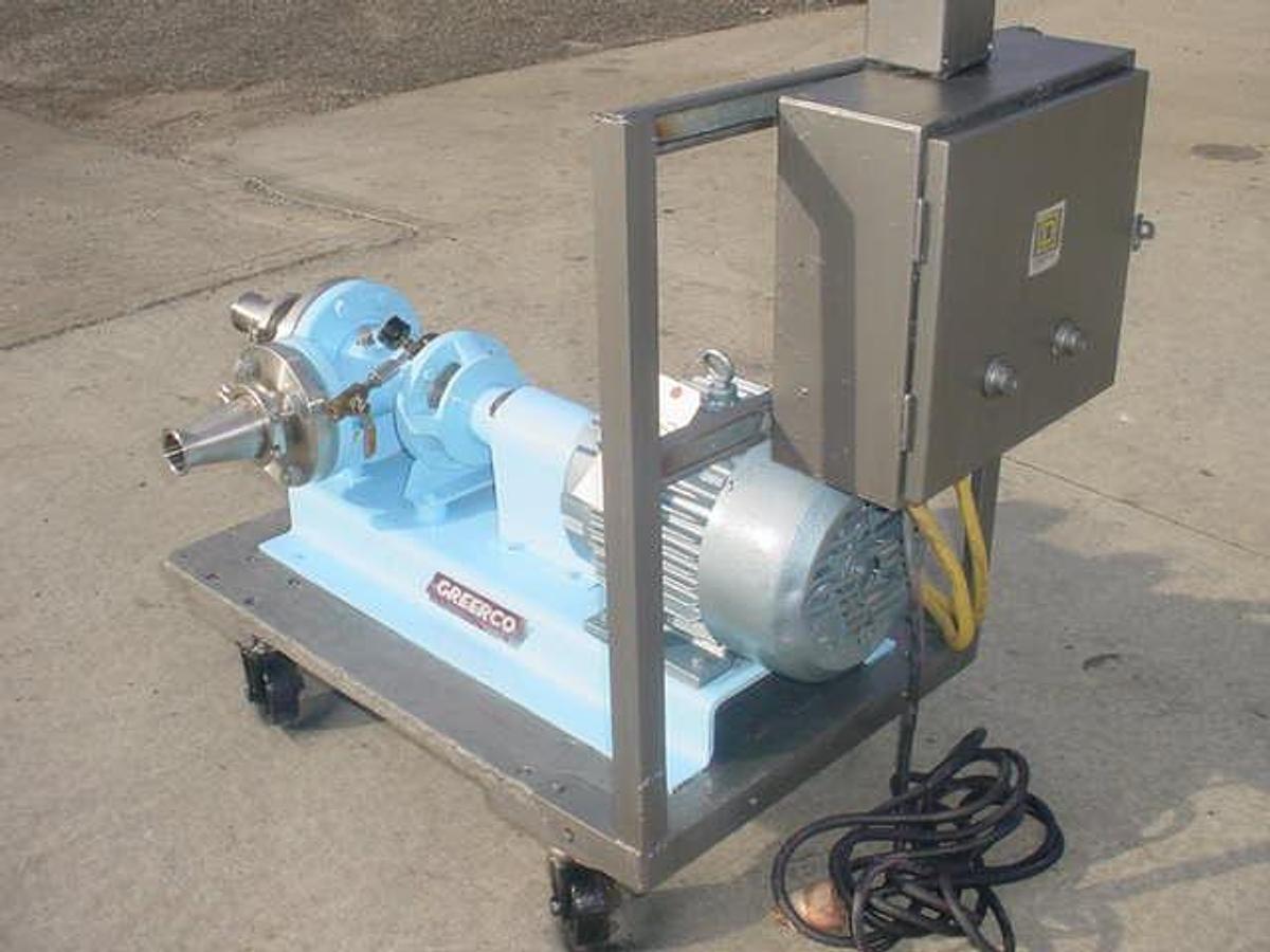 Used Greerco/Gifford Wood 3″ Pipeline Homogenizing Mixer, Ss