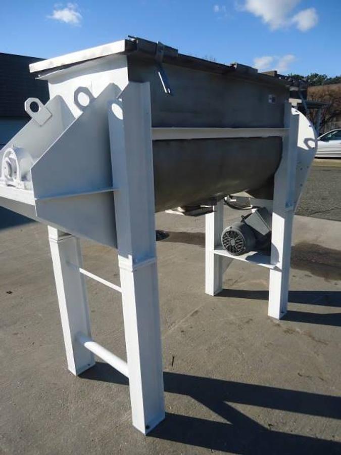Used 20 Cu.ft. Stainless Steel Double Ribbon Blender