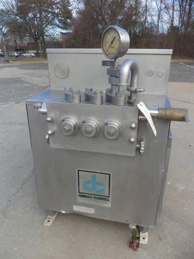 Used Cherry Burrell “Stellar-Flo” High Pressure Pump/Homogenizer, 50 hp
