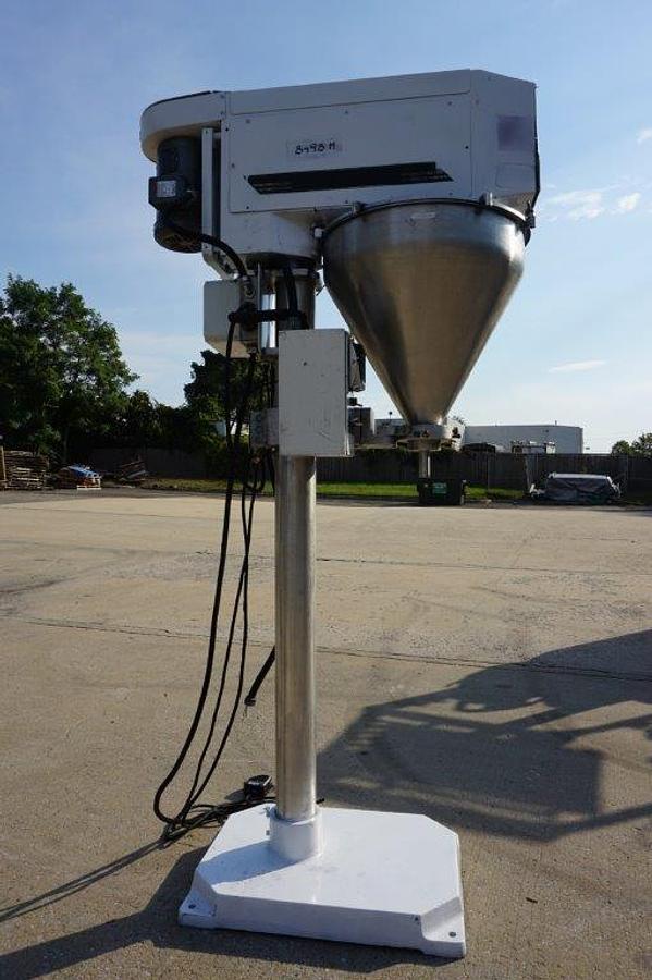 Used All Fill Single Auger Powder Filler, Foot Switch Actuated with Controllers