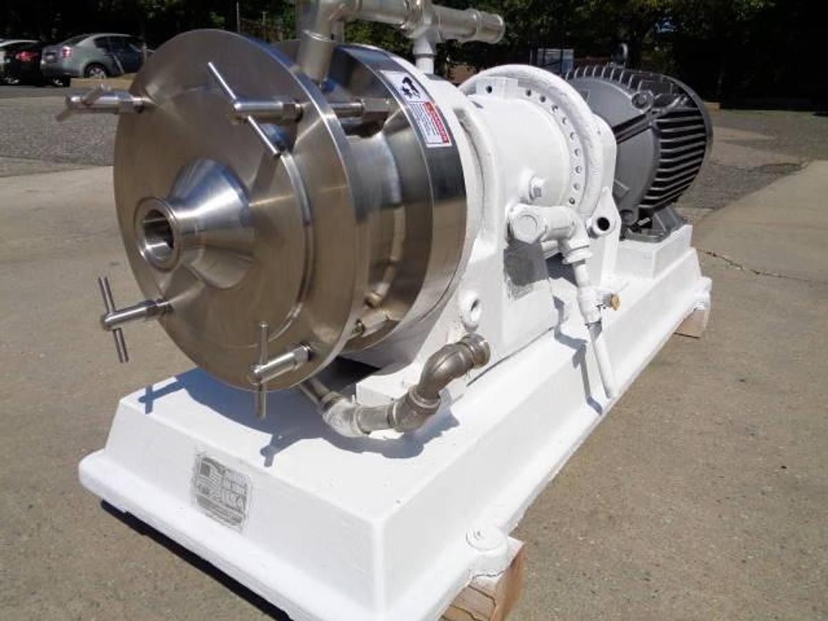 Used Charlotte SD-40 Stainless Steel Colloid Mill, 40 HP 1200 Gallons per Hour