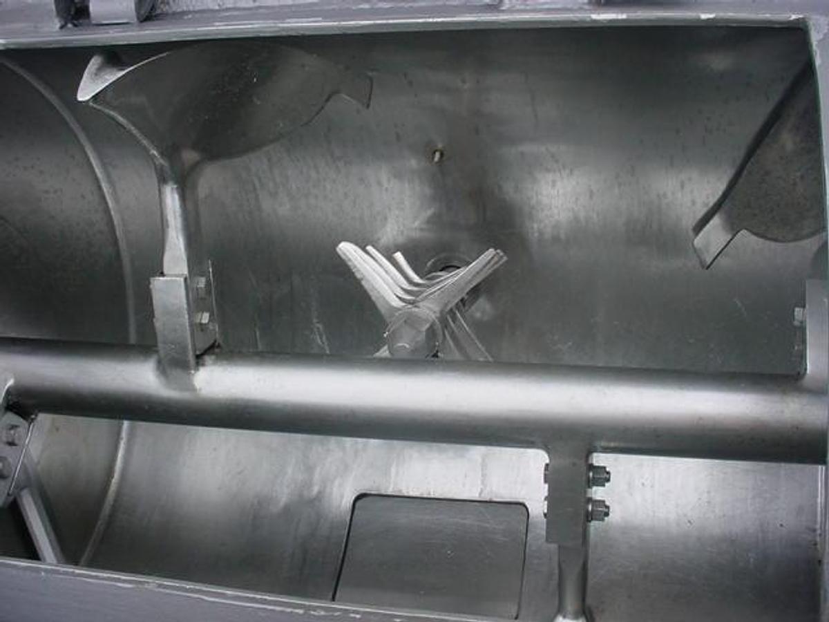 Used Littleford Fm-130 Ss Jacketed Plow Mixer