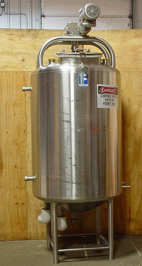 Used 200 Gallon Feldmeier SS Jacketed Mix Tank