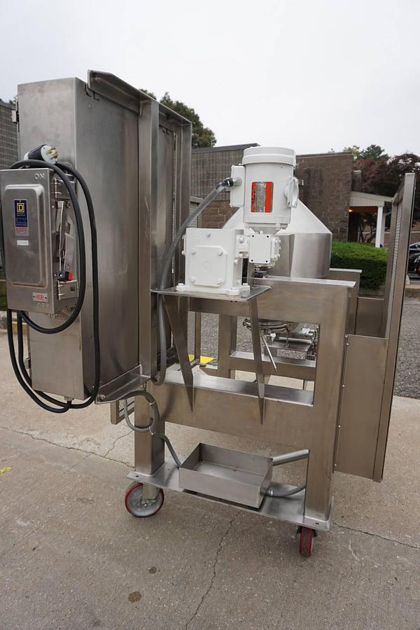 Used Gemco 3 Cu. Ft. 316 Stainless Steel Slant Cone Blender, Pharma Grade