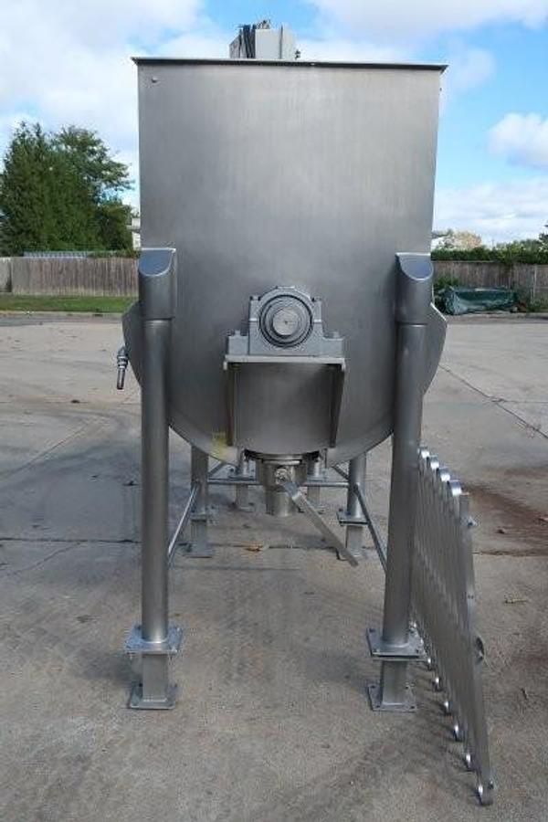 Used Lee 300UTDRS Jacketed SS Horizontal Ribbon Blender