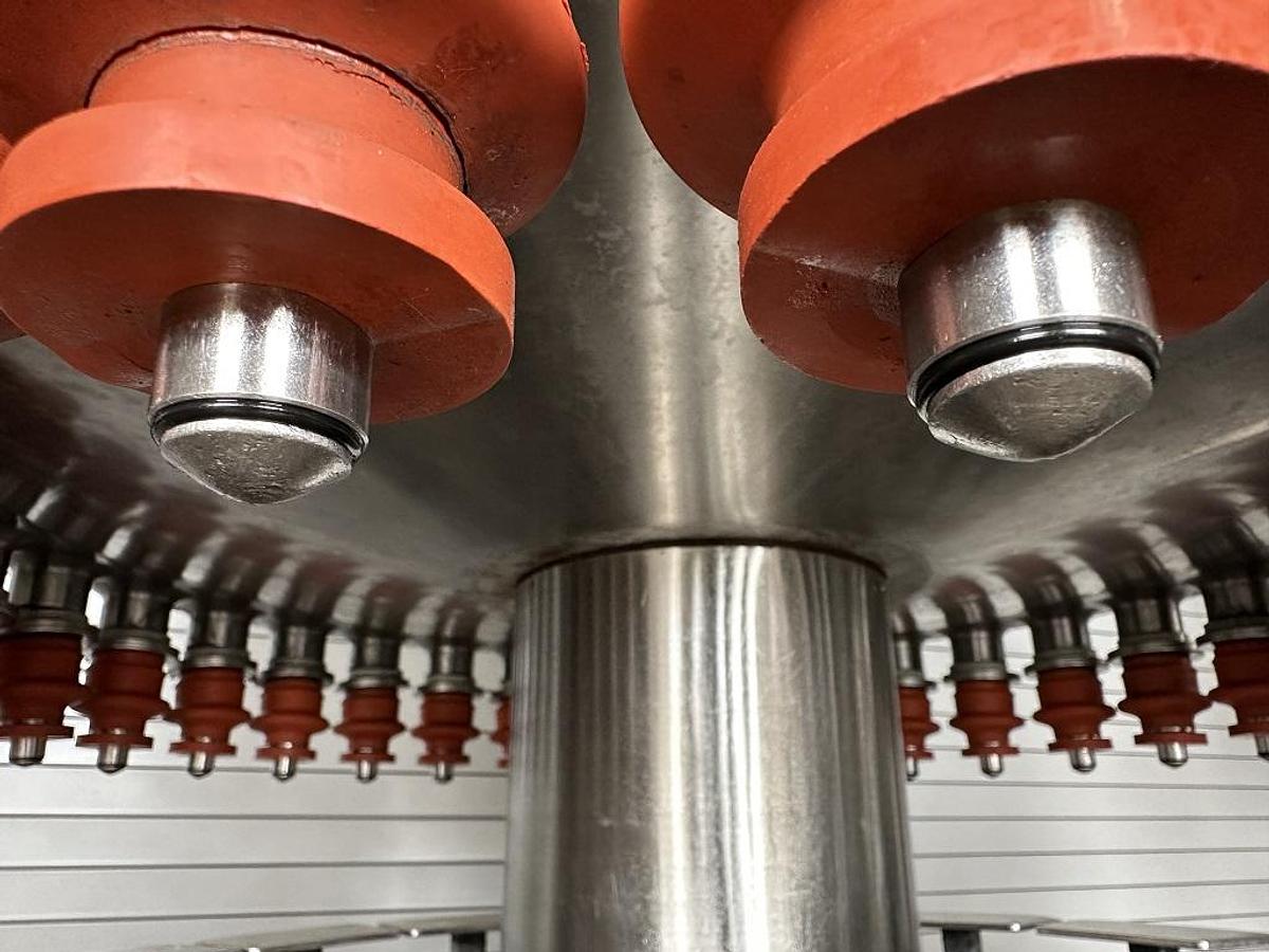 Used Federal 36 Valve Bottle Filler with 12 Head Capper