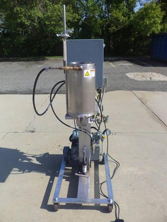 Used Hercules Single Piston Filler, Self-Contained Heating