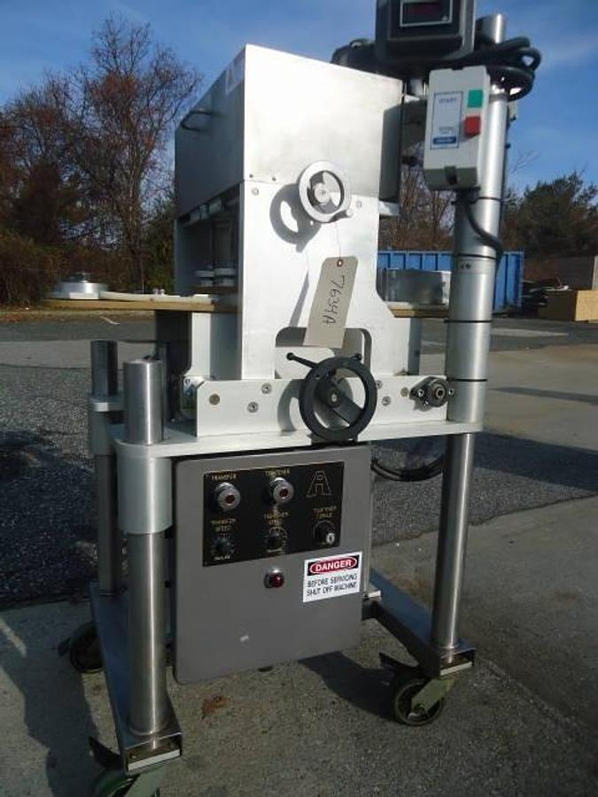 Used Innovative Automation Four Spindle Cap Tightener/Retorquer/Gap Transporter, Explosion Proof