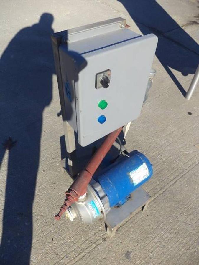 Used Goulds 1-1/4 in. X 1-1/2 in. Water Pump, 5 HP