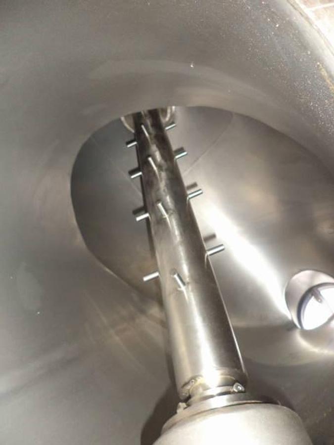 Used 5 CU.FT. Patterson Kelley Stainless Steel “V” Blender with Intensifier Bar