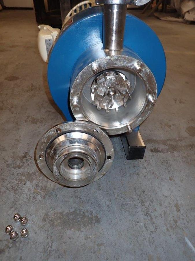 Used Silverson 450 SS Multi-Stage High Shear Mixer, 20HP XP