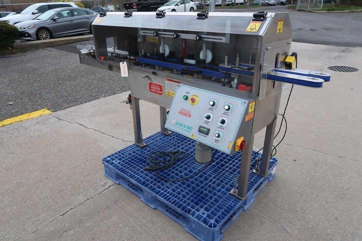 Used Kaps-All Clean-N-Vac Bottle Cleaner, Variable Speed