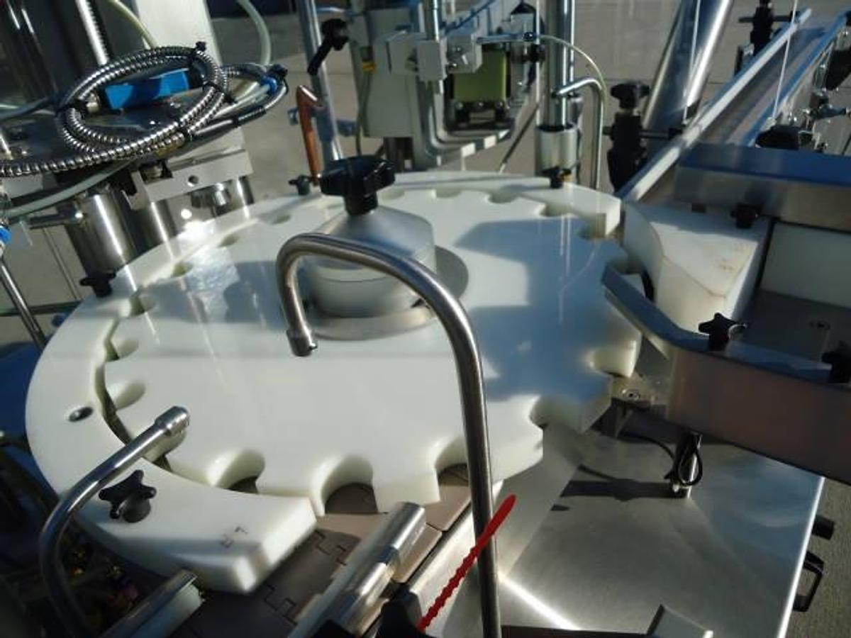 Used Capmatic Rebel Monoblock Vial Packaging Machine, 120 Pm
