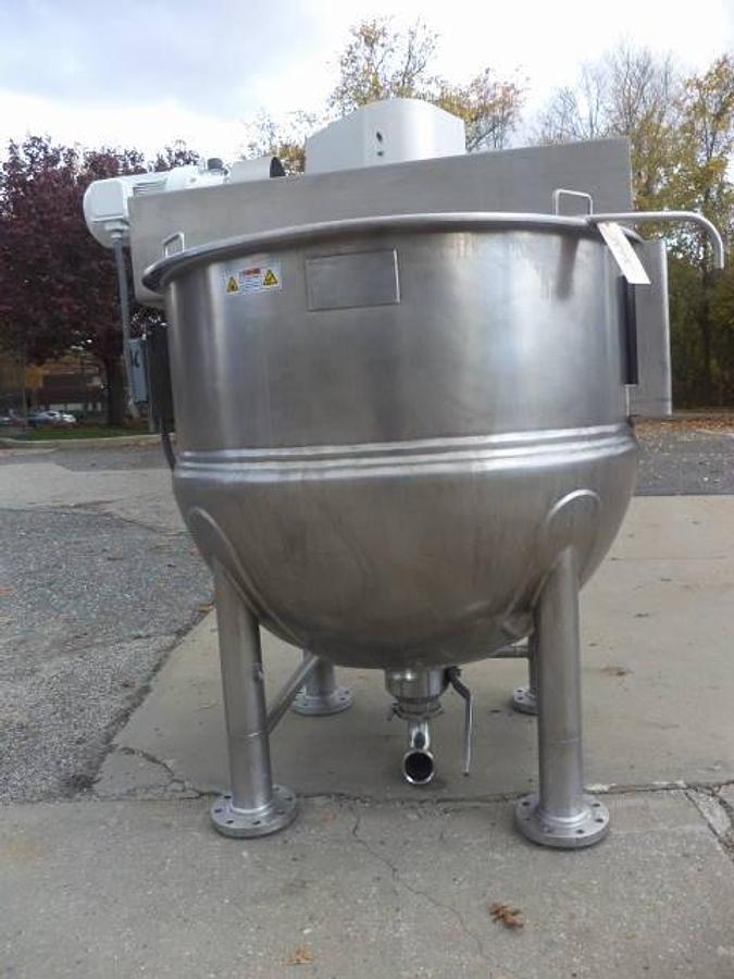 Used 200 Gallon Lee Double Motion “INA” Mix Kettle, 316 Stainless Steel