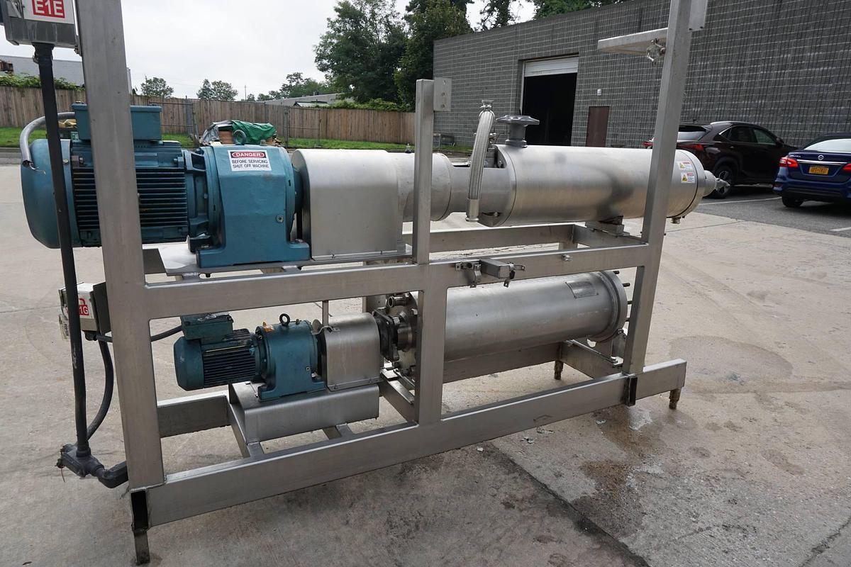 Used Waukesha Cherry Burrell “Votator” A and B Shortening Heat Exchangers