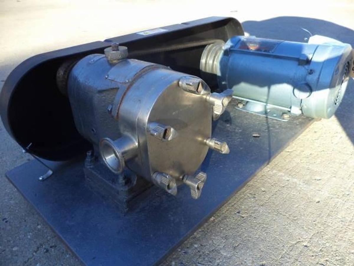 Used Tri-Canada 3/4 in. x 3/4 in. SS Positive Displacement Pump, 3/4 HP