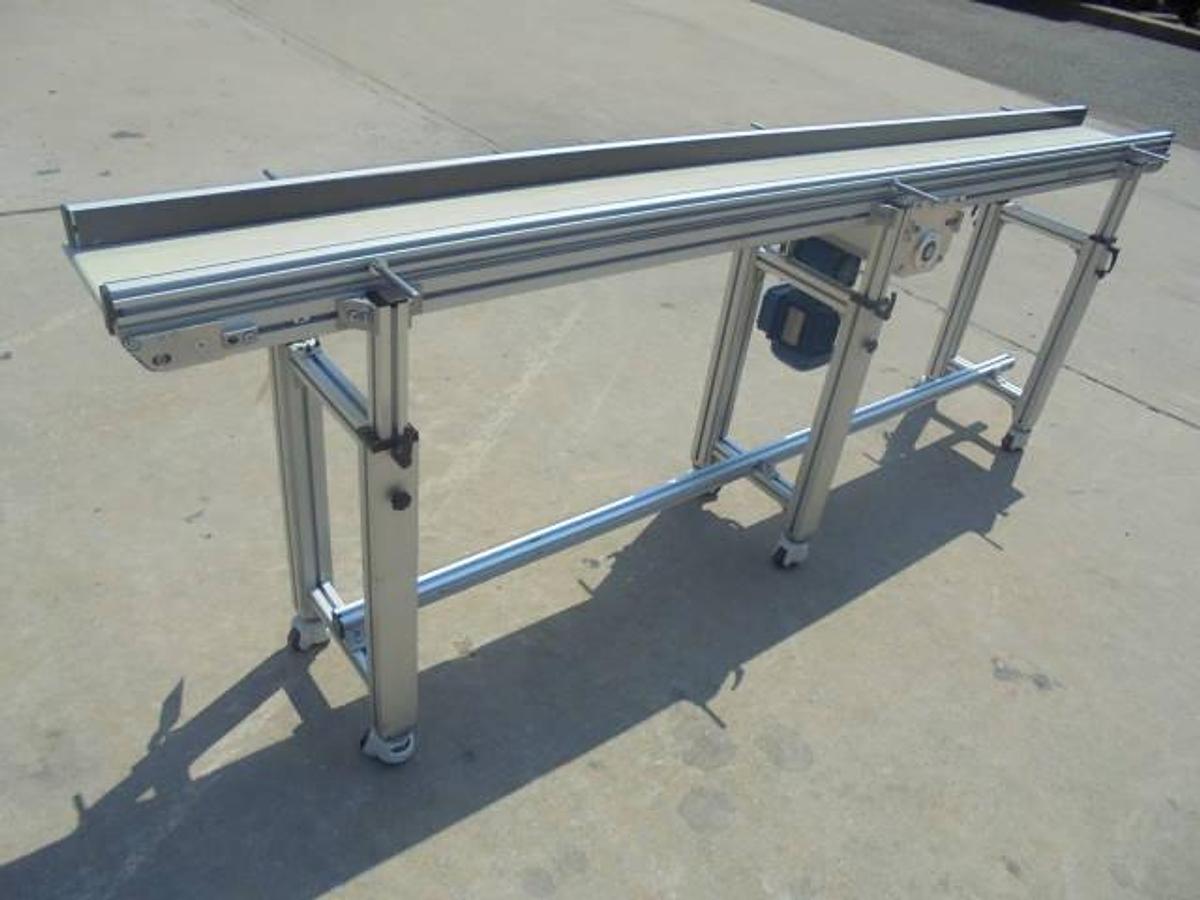 Used MK Automation 11 In. X 9 Ft. Motorized Belt Conveyor