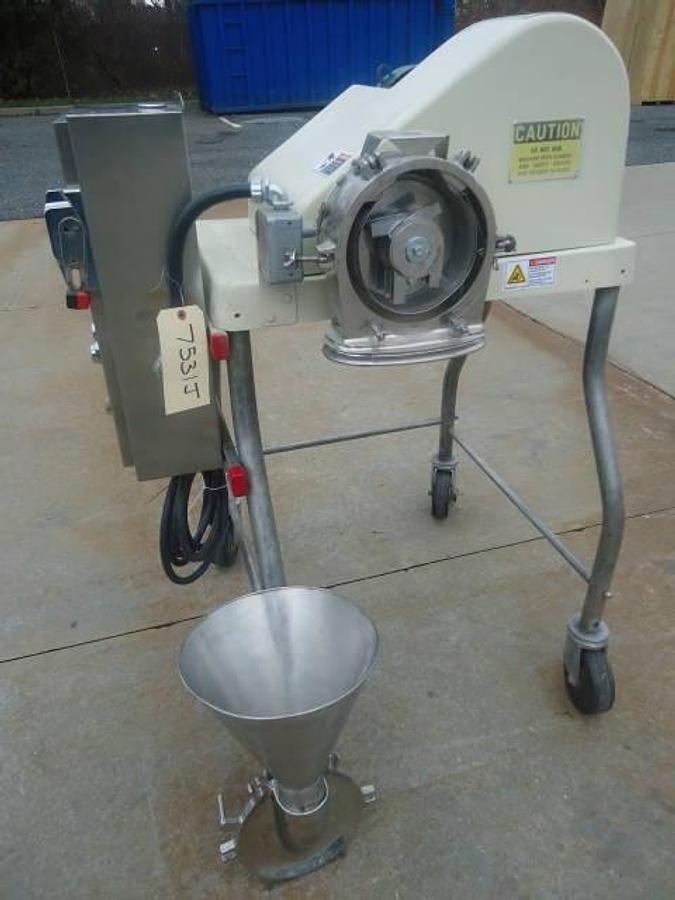 Used Fitzpatrick Jt6  “Homoloid”” Comminuting Mill, 5 Hp