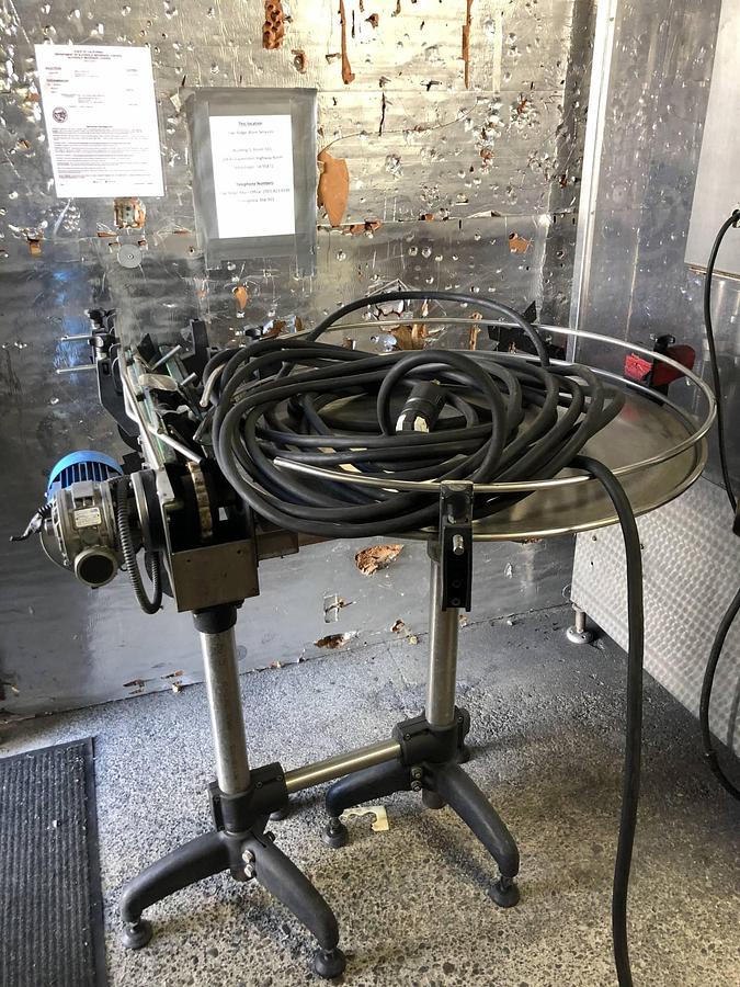 Used GAI 3000 Monoblock Filling and Corking Wine Bottling Line