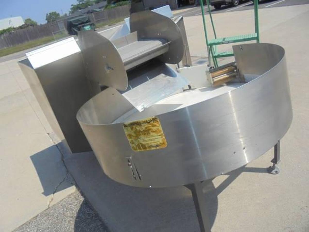 Used Kaps-All AU-6 Plastic Bottle Unscrambler