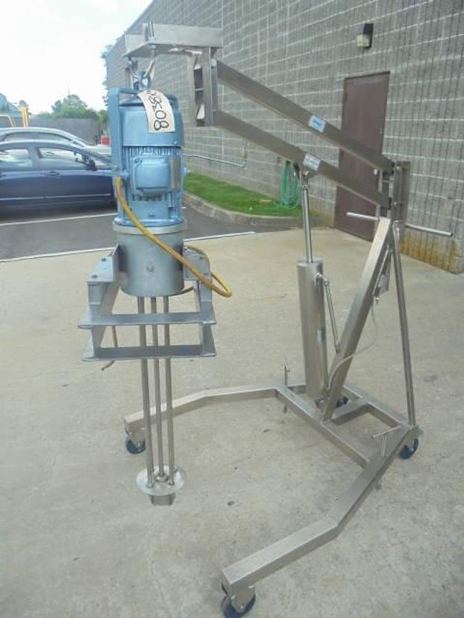 Used Hill 3 HP Homogenizing Mixer, Explosion Proof