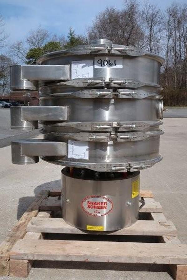 Used TEA 30 In. Diameter SS Three Separation Screener