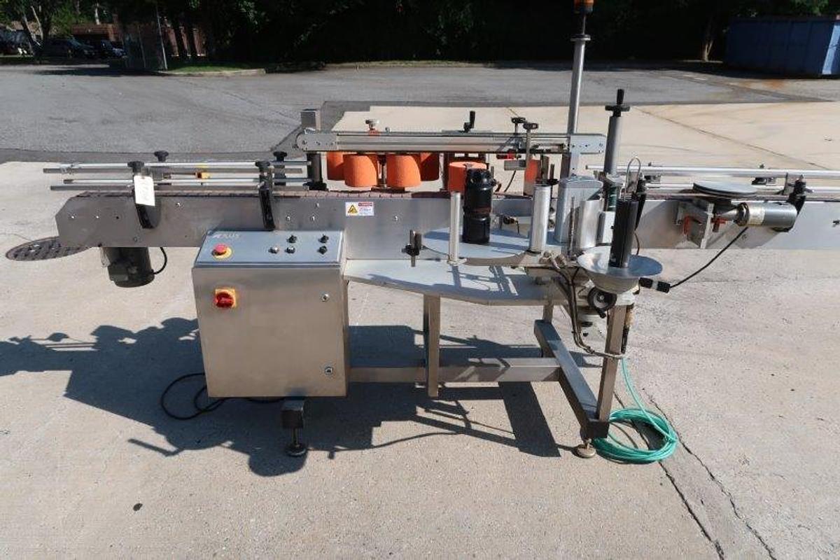 Used Aesus “Eco-Panel” Automatic Pressure Sensitive Labeler