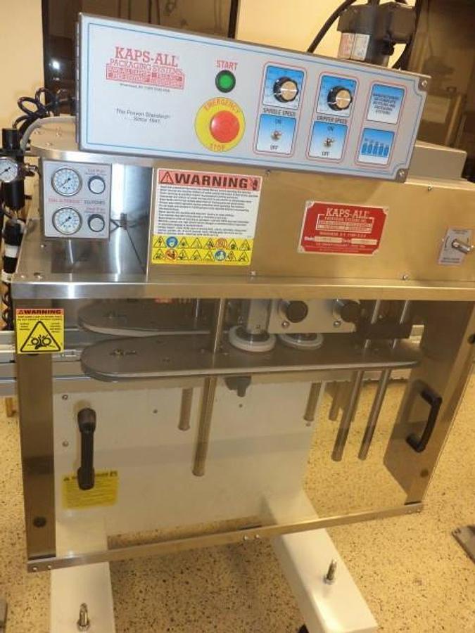 Used Cavalla Six Piston Hot Filling System With Conveyor & Capper