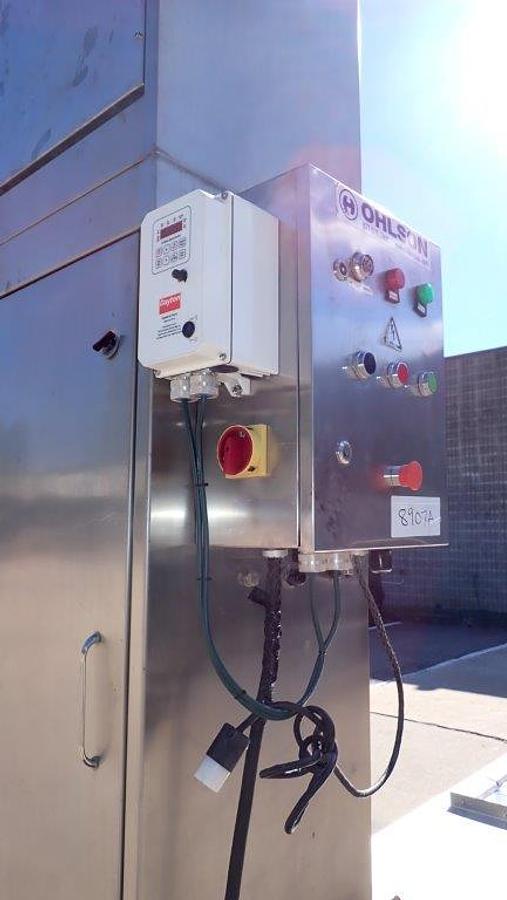 Used Ohlson 11 Ft. High Stainless Steel Bucket Elevator