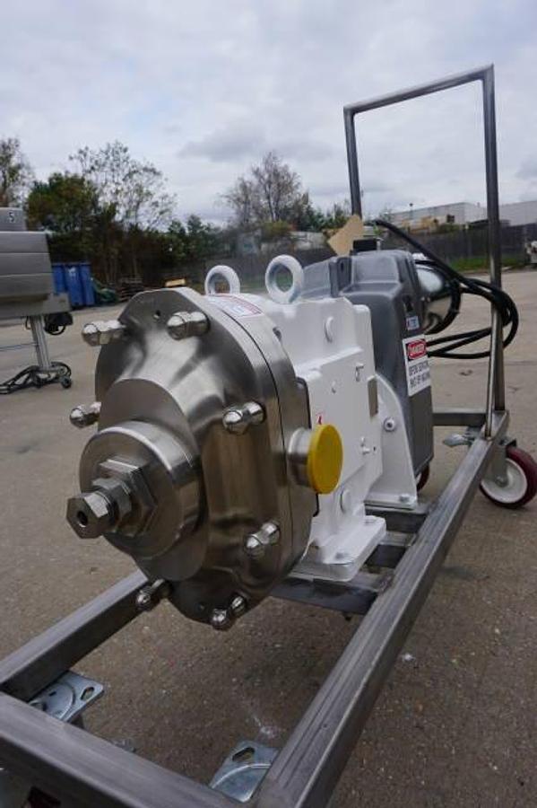 Used Wright 0450 Stainless Steel Positive Displacement Pump, Portable