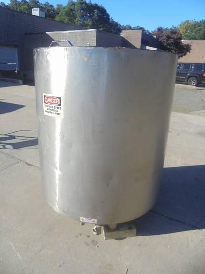 Used 400 Gallon Lee SS Jacketed Kettle, 100 PSI Jacket