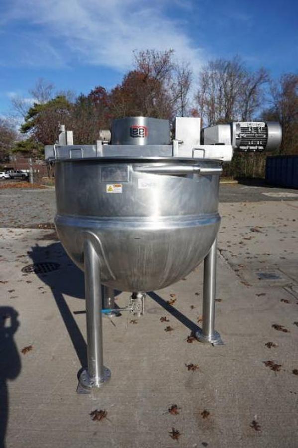 Used 300 Gallon Lee SS Jacketed Double Motion Mixing Kettle