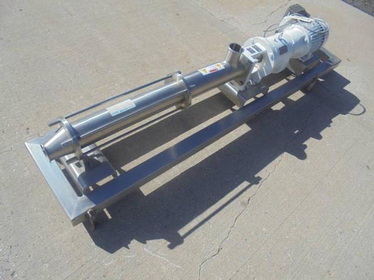 Used Moyno 3 in X 3 in. Sanitary Progressive Cavity Pump, Portable
