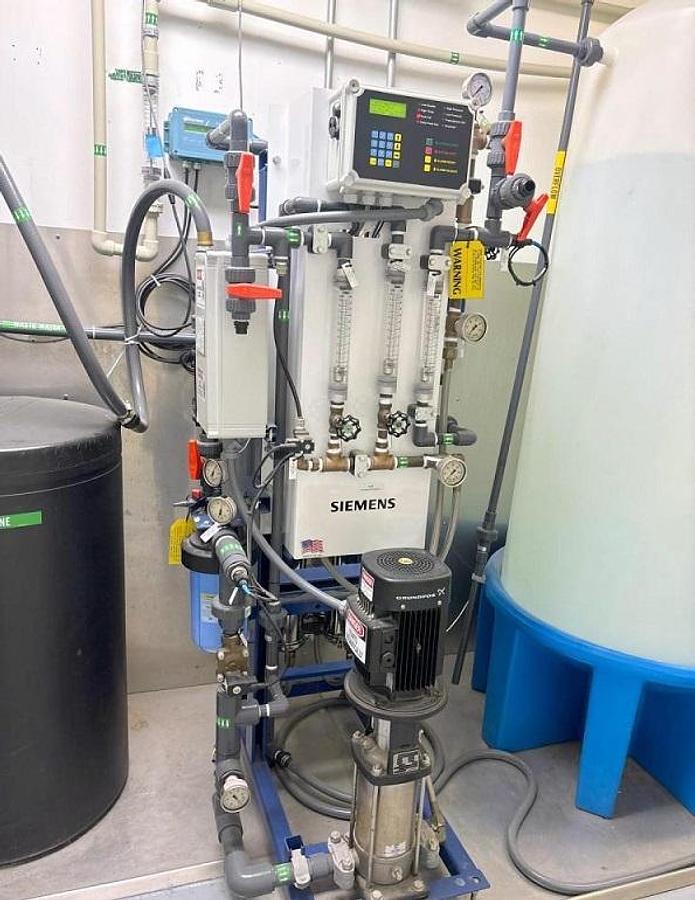 Used Siemens EPV Non-Recirculation Reverse Osmosis/SDI System