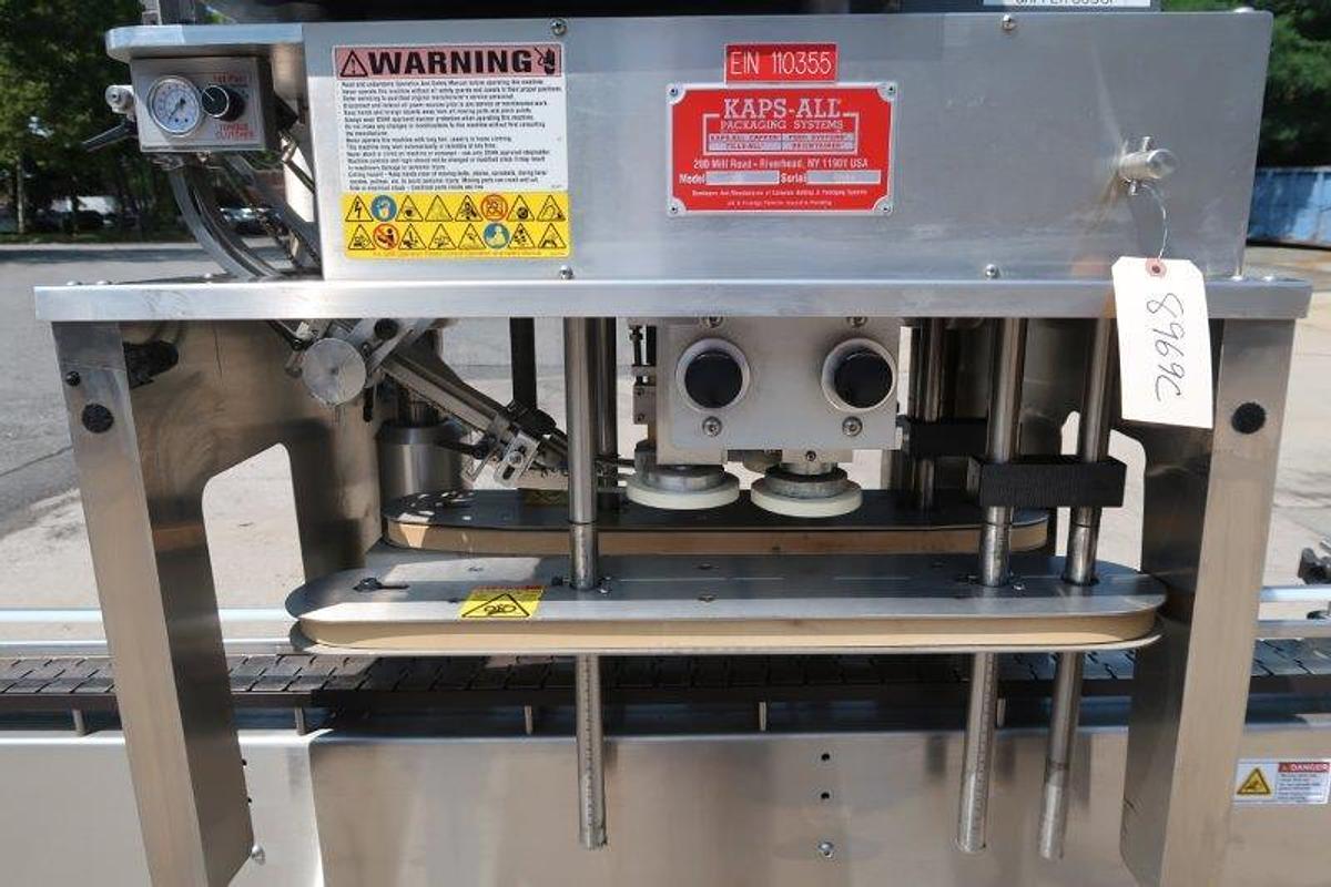 Used Kaps All E4 Screw Capper, up to 80 per minute